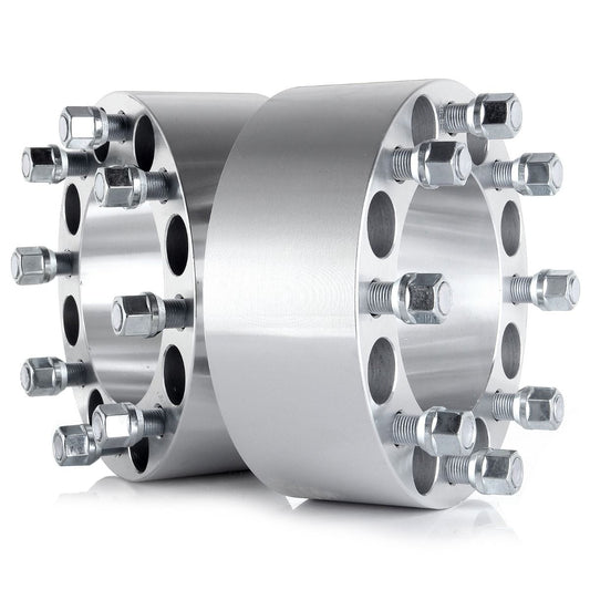 Dodge Ram 8X6.5 Wheel Spacers Adapters AKA 8x165.1  3" Inch Or 75mm 9/16 For Ford Super Duty RAM 2500 3500 2pcs