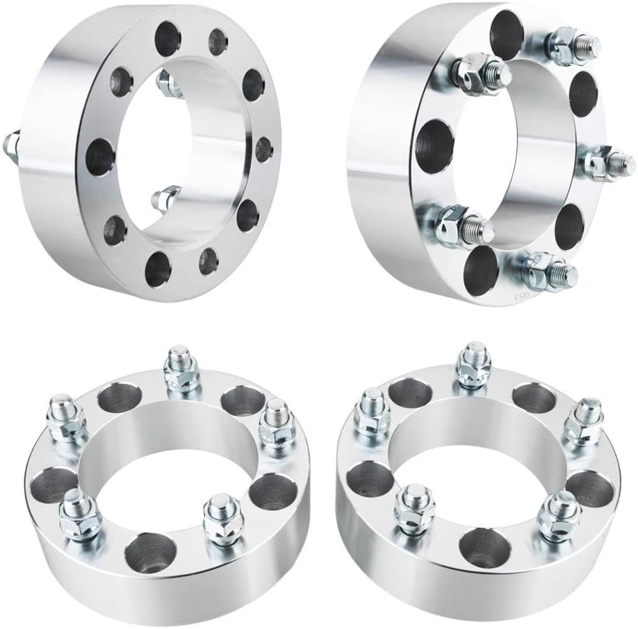 5x4.5 Wheel Spacers 5x114.3 1 inch, 1.25 inch, 1.5 inch, 2 inch, 2.5 inch, 3 inch For Ford Mustang, Ranger, Explorer, Jeep Cherokee Wrangler Comanche Chief Grand Cherokee & Liberty