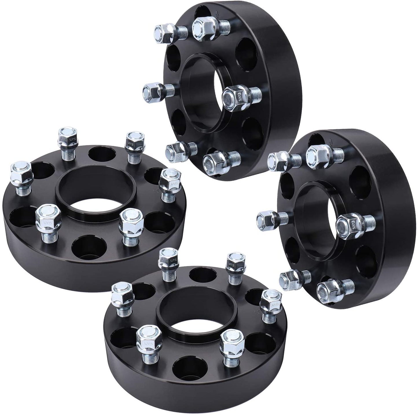 Adaptadores de rueda de 6x4,75 a 6x5,5 Hubcentric de 1,5 pulgadas de grosor convierte Chevy GMC Colorado y Canyon SRX en ruedas/llantas de 6x5,5