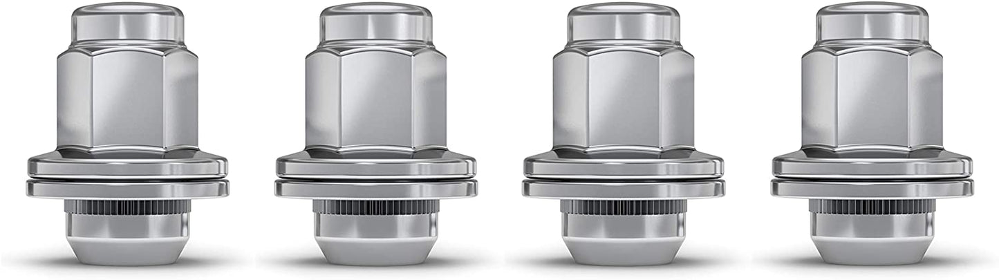 2007-2021 Toyota Tundra OEM Factory Lug Nuts Set 14x1.5 For All OEM Tundra Wheels 5x150 Black or Chrome Lugs for Toyota 611-277