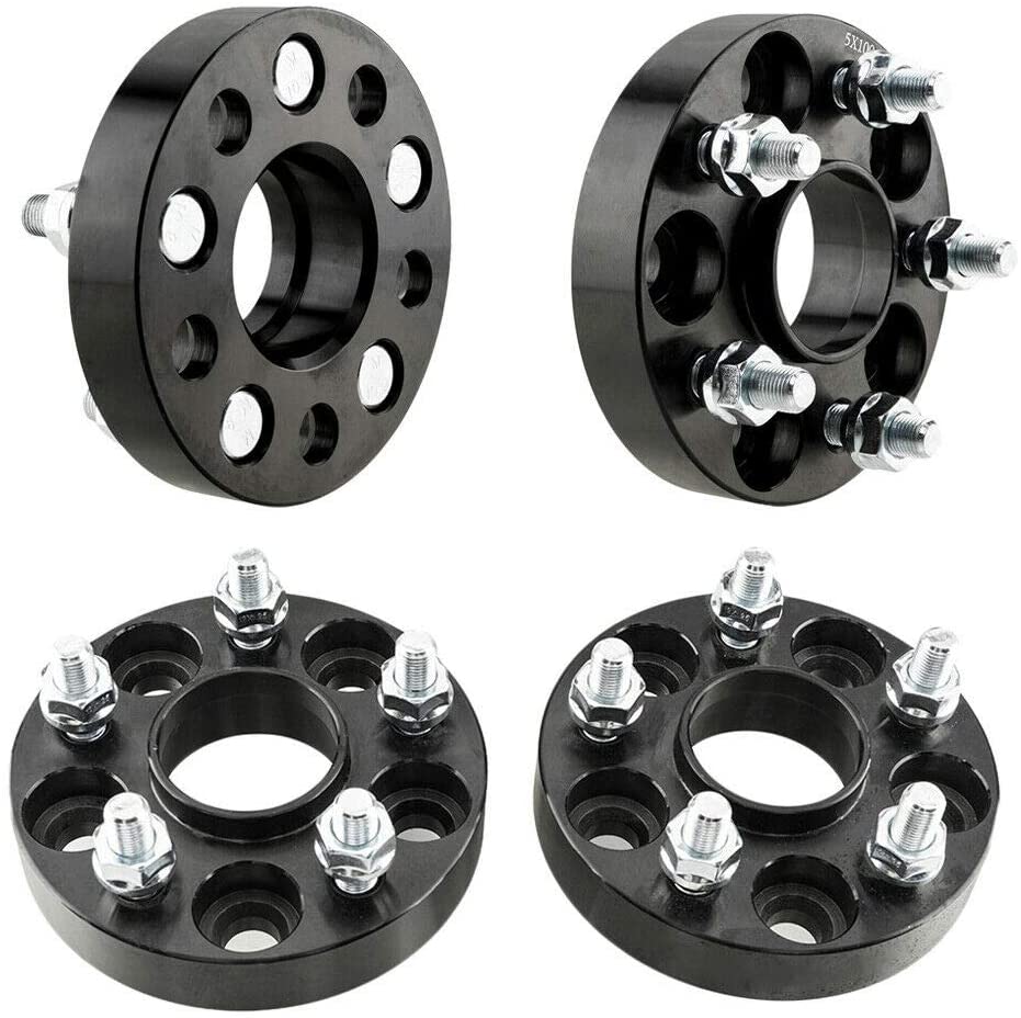 5X4.5 To 5X100 Wheel Adapters 15mm 12X1.25 Studs Put 5x100 Subaru Wheels on 5x114.3 Subaru Hubs
