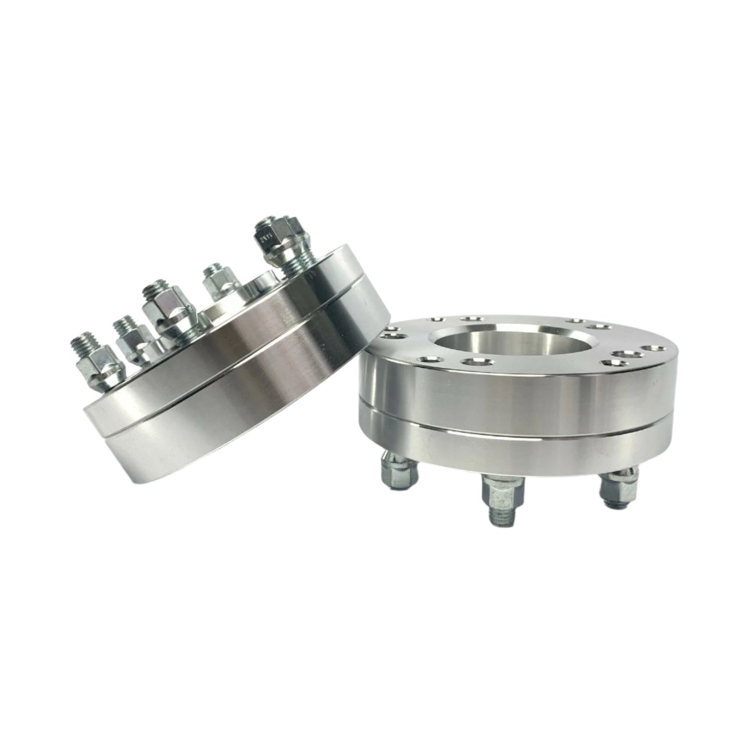 Hub Centric Wheel Adapters 5x5 TO 6x135 | Use 6 lug Wheels On 5 Lug Truck | 2" Inch Thick 14x1.5 Studs Made in the USA