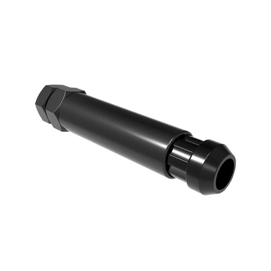 24 écrous de roue cannelés noirs 1/2"-20 à extrémité fermée pour camions Dodge Durango et Dakota 6 cosses