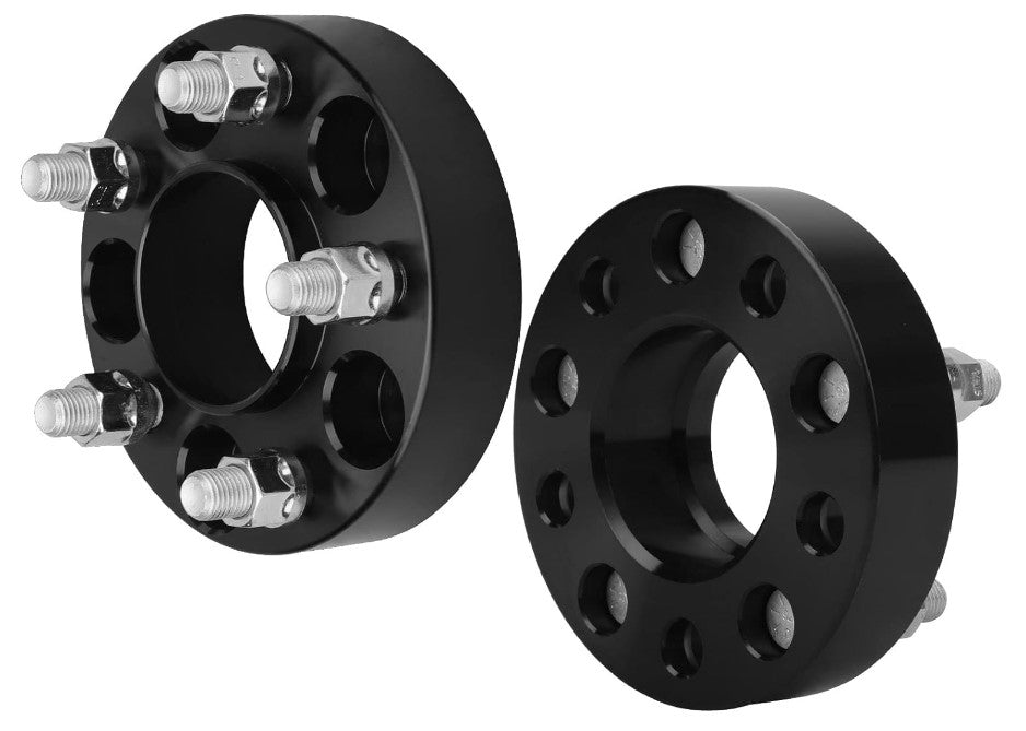 4 entretoises de roue centrées sur moyeu Jeep Wrangler 5x5 1,5 pouces (5x127) pour tous les JK Wrangler Rubicon, Sahara, Commander, Grand Cherokee 2007 et plus récents