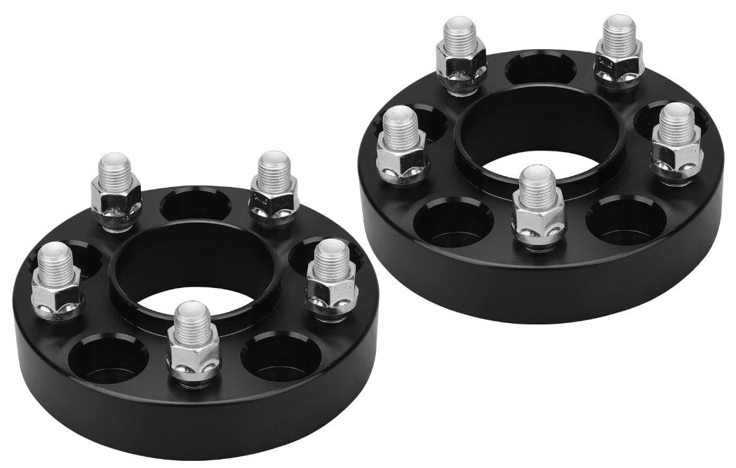 4 entretoises de roue centrées sur moyeu Jeep Wrangler 5x5 1,5 pouces (5x127) pour tous les JK Wrangler Rubicon, Sahara, Commander, Grand Cherokee 2007 et plus récents