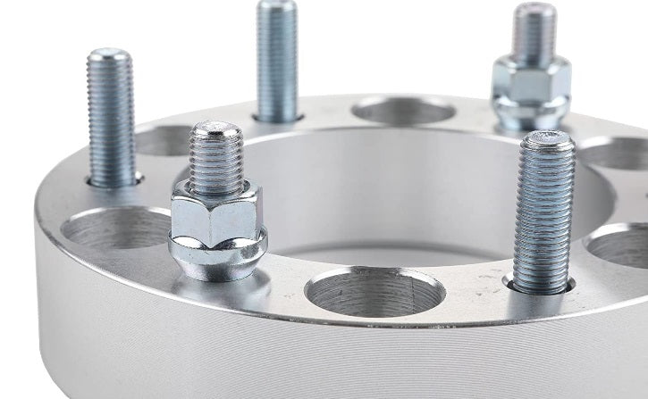 6x5.5 Wheel Spacers For Chevy Silverado GMC Sierra RAM 1500 14x1.5 Fits Chevy GMC RAM 1500 6x139.7