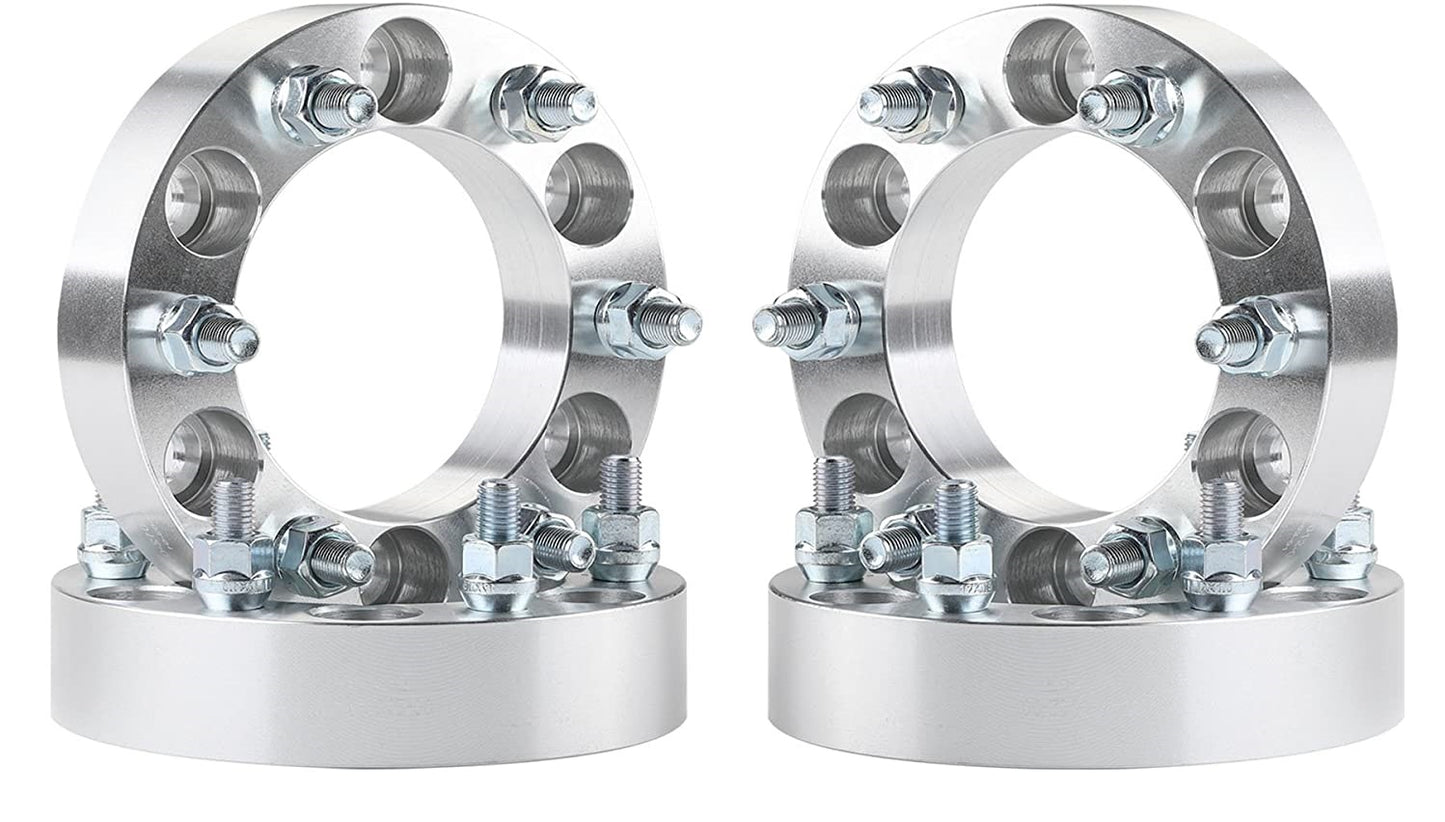 Adaptadores de rueda 6x120 a 6x139,7 Hubcentric de 1,5 pulgadas de grosor convierte Chevy GMC Colorado y Canyon SRX en ruedas/llantas 6x5,5