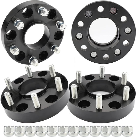 6x5.5 to 6x120 Hub Centric Wheel Adapters 1.5" Put Chevy Colorado GMC Canyon 6x120 Rims on 6x139.7 GMC Sierra Chevy Silverado 78.1mm Hub 14x1.5
