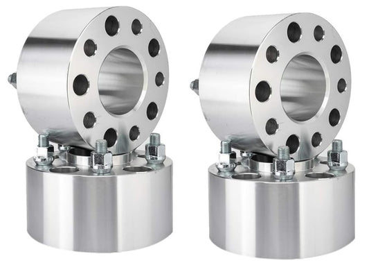 4 Wheel Spacers | 5X4.75 To 5X4.75 | 3" Inches | 75Mm | 12X1.5 | 5X120.7 To 5X120.7