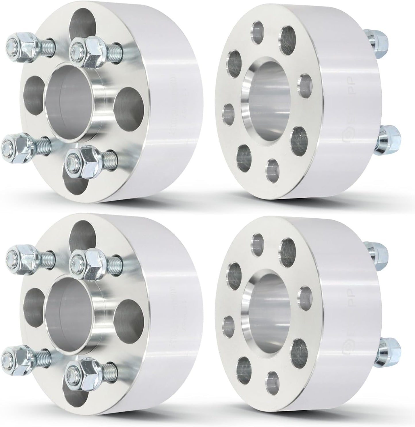 Adaptateurs d'entretoises de roue 4X100 à 4X100 1.5 "pouces ou 38mm 4 cosses 12X1.5 JDM 4pc