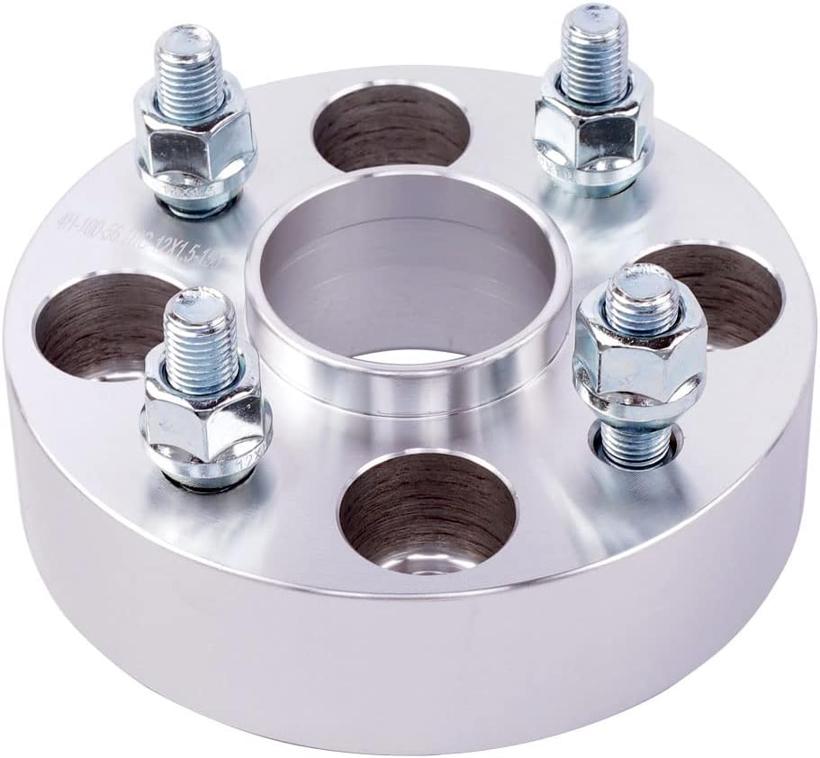 Adaptateurs d'entretoises de roue 4X100 à 4X100 1.5 "pouces ou 38mm 4 cosses 12X1.5 JDM 4pc