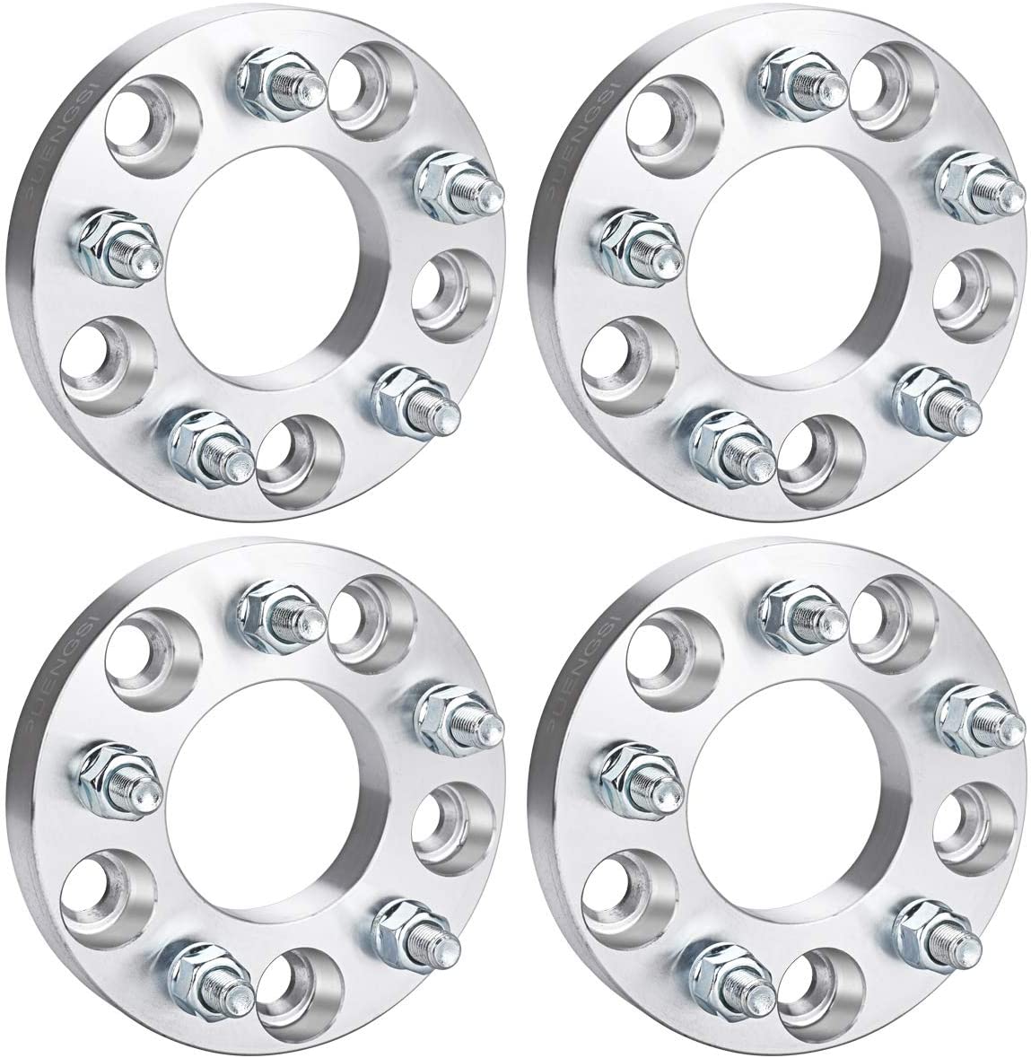 Adaptadores de rueda centrados en cubos de 5x5 a 5x135 de 1,25" ¡Utilice ruedas Expedition F-150 de 5x135 en Chevy y Jeeps de 5x127!
