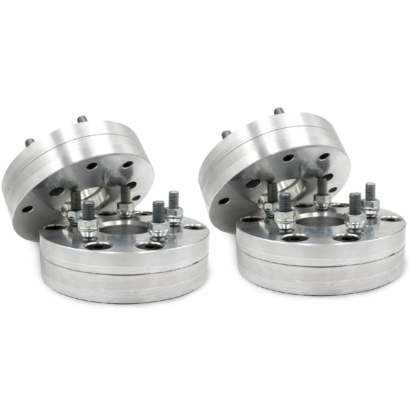 ADAPTADORES DE 4 RUEDAS 4X4.25 A 5X4.5 | UTILICE RUEDAS DE 5 LUG EN UN COCHE DE 4 LUG | 2" PULGADAS DE GROSOR | 12x1.5