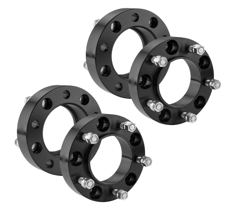 4PC TOYOTA LANDCRUISER 5X150 HUBCENTRIC WHEEL SPACERS 1.5 INCH THICK 14X1.5 STUDS - 110MM CENTER BORE