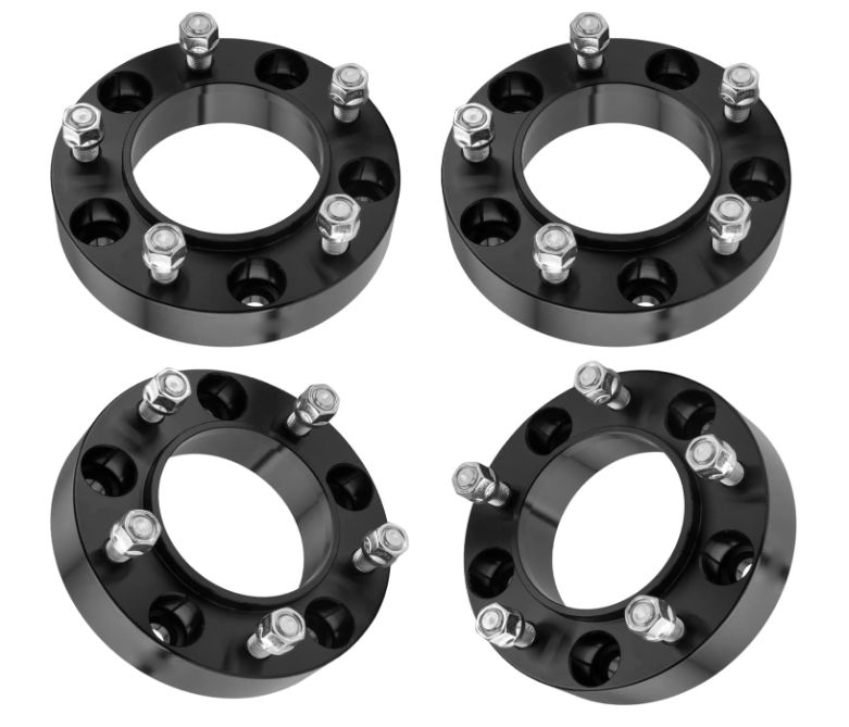 4PC TOYOTA LANDCRUISER 5X150 HUBCENTRIC WHEEL SPACERS 1.5 INCH THICK 14X1.5 STUDS - 110MM CENTER BORE
