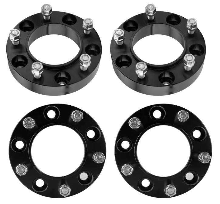 4PC TOYOTA LANDCRUISER 5X150 HUBCENTRIC WHEEL SPACERS 1.5 INCH THICK 14X1.5 STUDS - 110MM CENTER BORE