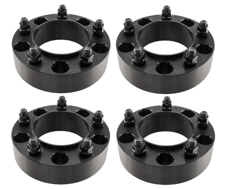 (4) Entretoises de roue hubcentriques 5x150 | Goujons 14x1,5 pour camions Sequoia Tundra TRD SR5