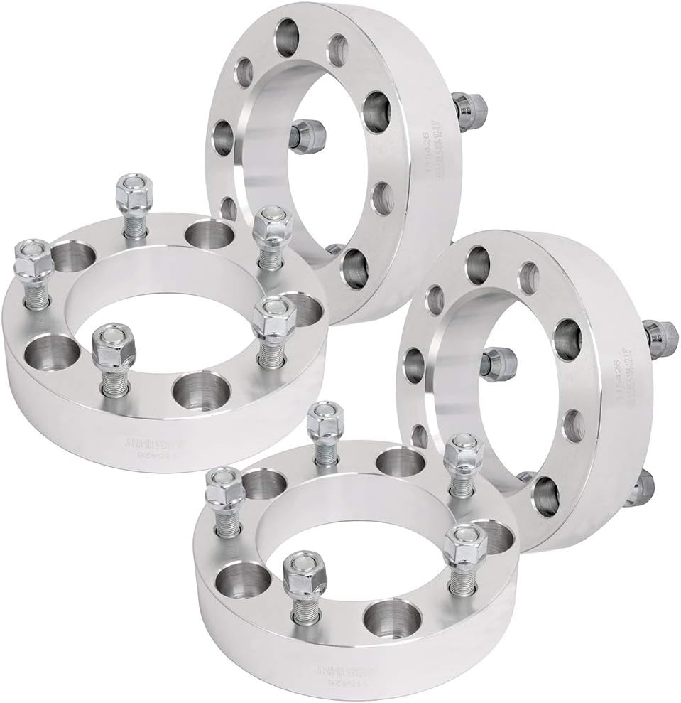 5X5.5 Wheel Spacers Adapters 1.25" inch 1/2x20 Fits Jeep Ford 5X139.7 4pcs
