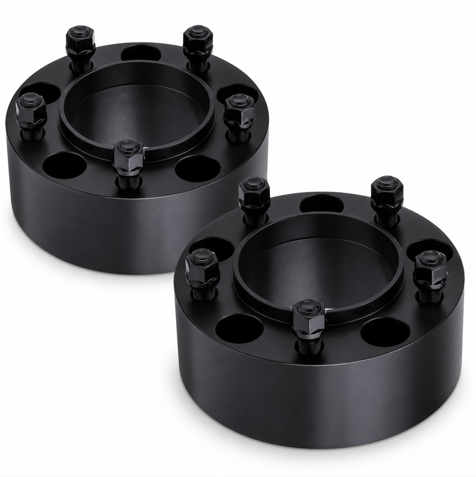 Ford Explorer Hub Centric 5x4.5 Wheel Spacers 5x114.3 Fits 2009 and Older Models With 1/2x20 Studs 70.5mm Center Bore