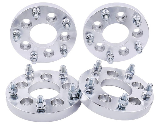 5x4.5 To 5x4.75 Wheel Adapters 1/2x20 Studs - Use 5x120.7 Wheels On 5x114.3 Hubs 4pc
