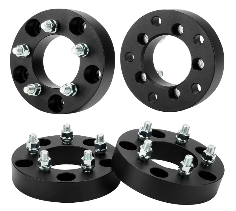 5X4.5 To 5X4.75 Wheel Adapters AKA 5X114.3 To 5X120.7 Thickness 1 inch, 1.25 inch, 1.5 inch, or 2 inch 1/2x20 Studs