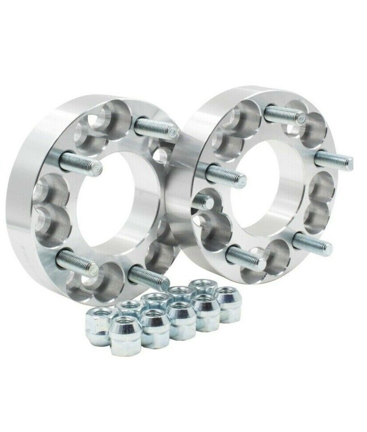 4 Wheel Adapters 5X5 To 5X4.5 OR 5x5.5 To 5X4.5 AKA 5X127 To 5X114.3 OR 5x139.7 to 5x114.3 1.5" Inch  1/2x20 Stud