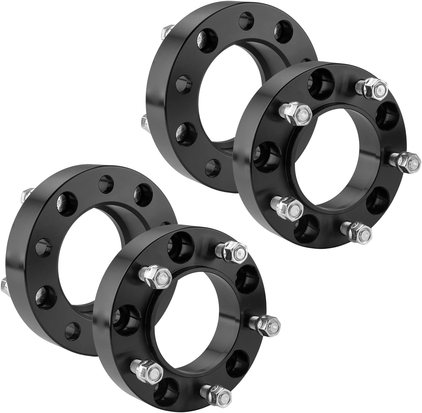 4PC TOYOTA TUNDRA 5X150 HUBCENTRIC WHEEL SPACERS 1.5 INCH THICK 14X1.5 STUDS - 110MM CENTER BORE
