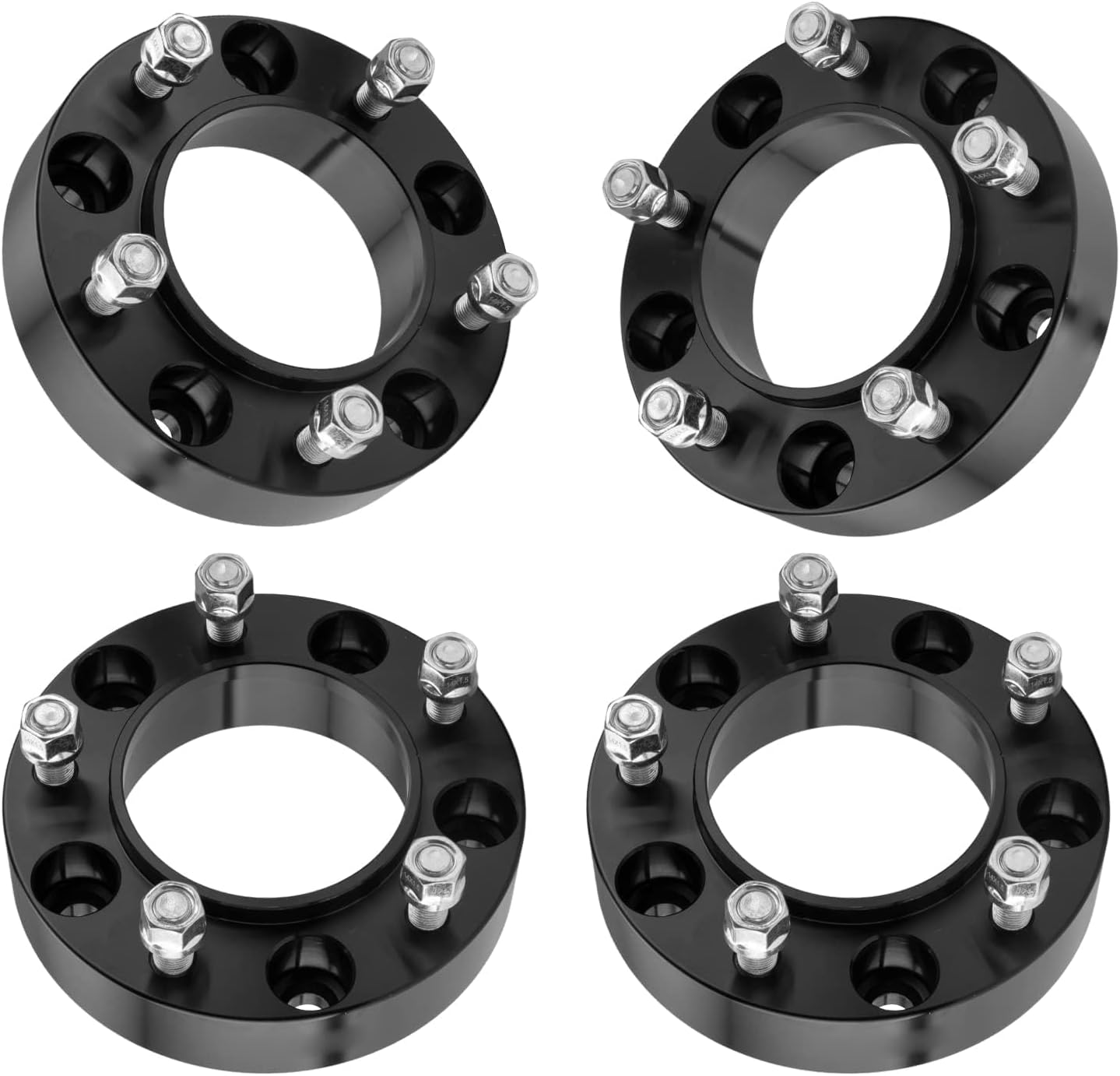 4PC TOYOTA TUNDRA 5X150 HUBCENTRIC WHEEL SPACERS 1.5 INCH THICK 14X1.5 STUDS - 110MM CENTER BORE