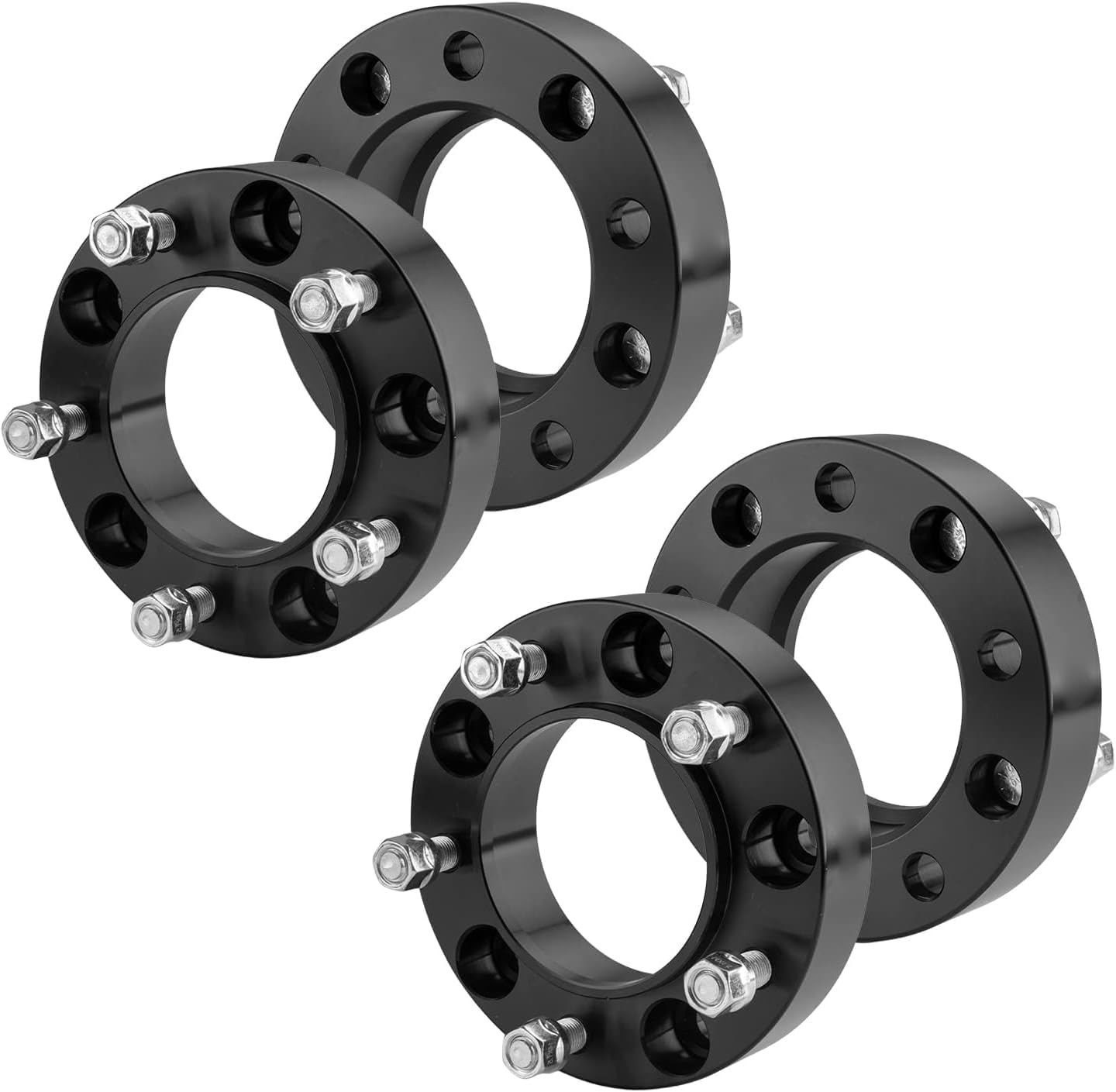 4PC TOYOTA TUNDRA 5X150 HUBCENTRIC WHEEL SPACERS 1.5 INCH THICK 14X1.5 STUDS - 110MM CENTER BORE