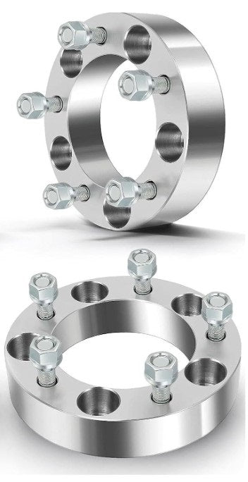 5X5.5 WHEEL SPACERS 5x139.7 | 12X1.25 Studs for Suzuki Samurai Sidekick XL-7 Geo Chevy TRACKER 108mm Center Bore