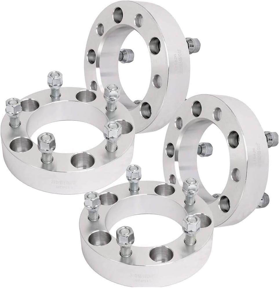 5X5.5 WHEEL SPACERS 5x139.7 | 12X1.25 Studs for Suzuki Samurai Sidekick XL-7 Geo Chevy TRACKER 108mm Center Bore