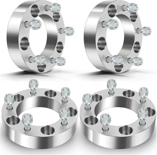 5X5.5 Wheel Spacers Adapters 1.25" inch 1/2x20 Fits Jeep Ford 5X139.7 4pcs
