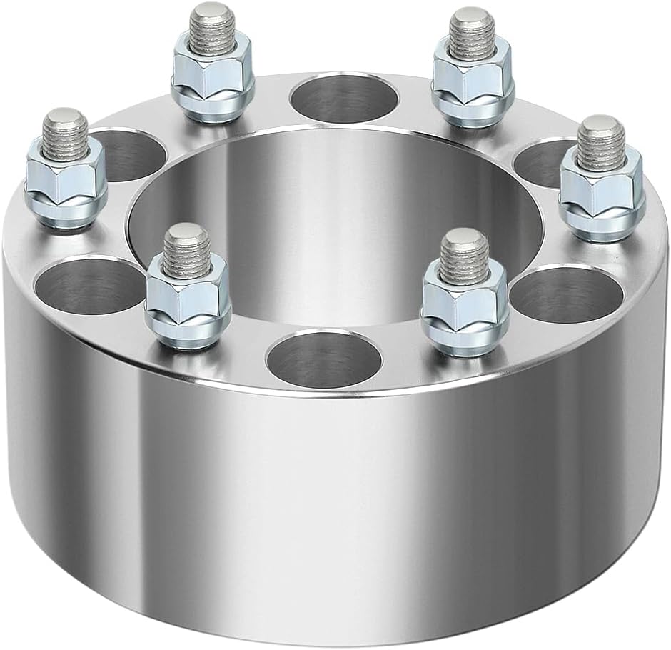 6x5.5 Chevy GMC Cadillac Wheel Spacers 3 Inch 6X139.7 14X1.5 Studs 78.1mm Center Bore 4pc