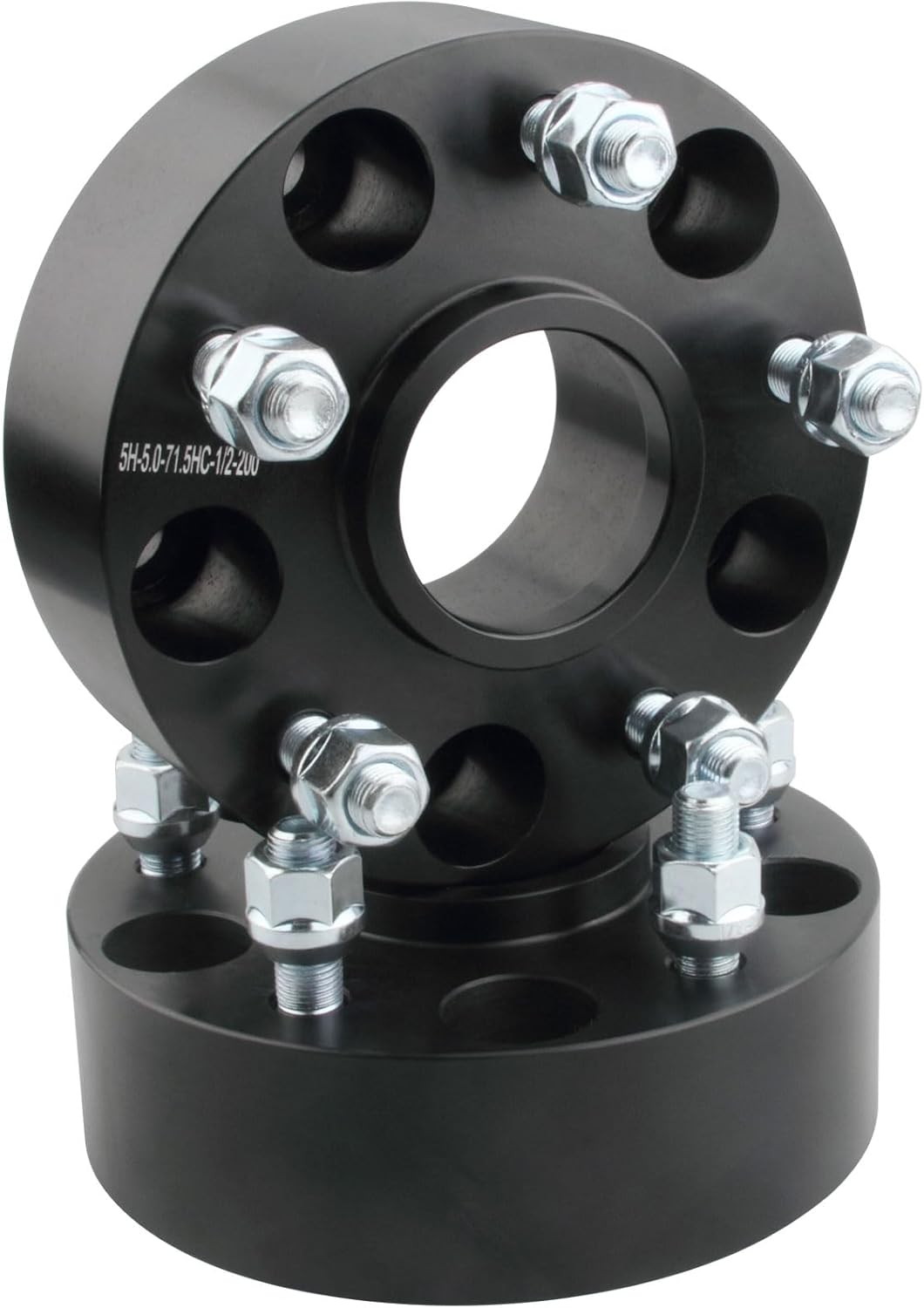 5x108 Hub Centric Wheel Spacers 12x1.5 Studs 2" Inch Thick or 50mm AKA 5x4.25 Fits Ford Lincoln Jaguar Volvo