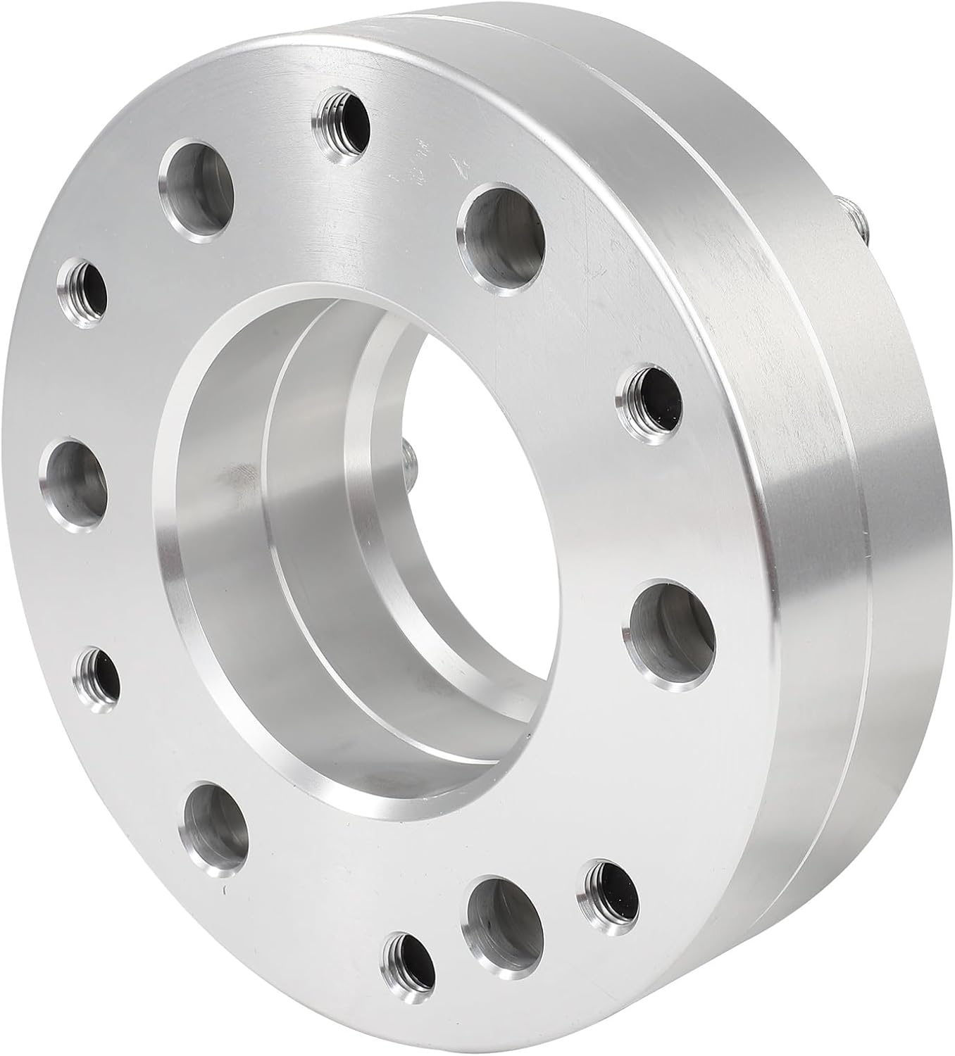 Espaciadores de adaptador de rueda centrados en buje de 6x5,5 a 5x150 | 14 x 1,5 hilos de 2 pulgadas de grosor | Utilice ruedas Tundra de 5 lengüetas en camionetas Chevy/GMC/Toyota de 6 lengüetas de 6 x 139,7 a 5 x 150