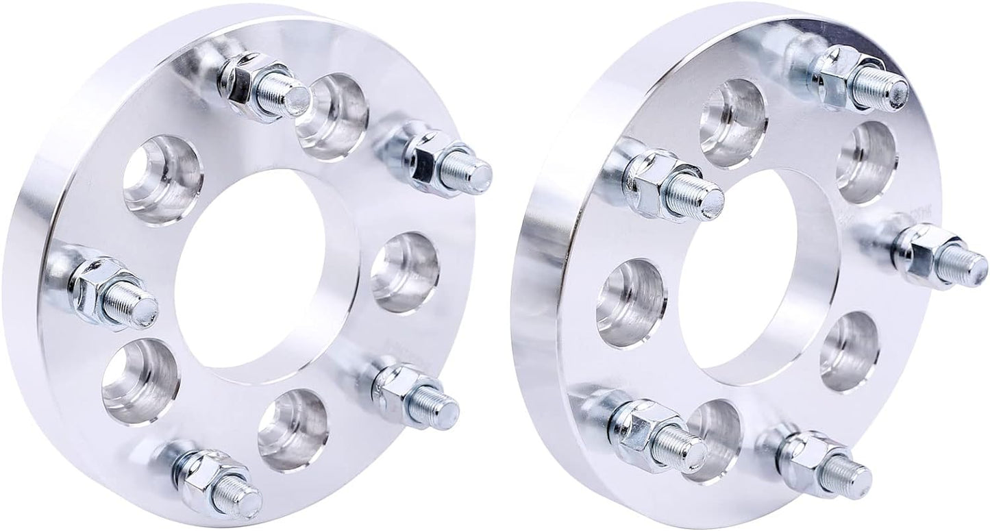 4 Wheel Adapters 5x5 or 5x127 to 5x5.5 or 5x139.7 1 Inch Thick 25mm 1/2 Studs