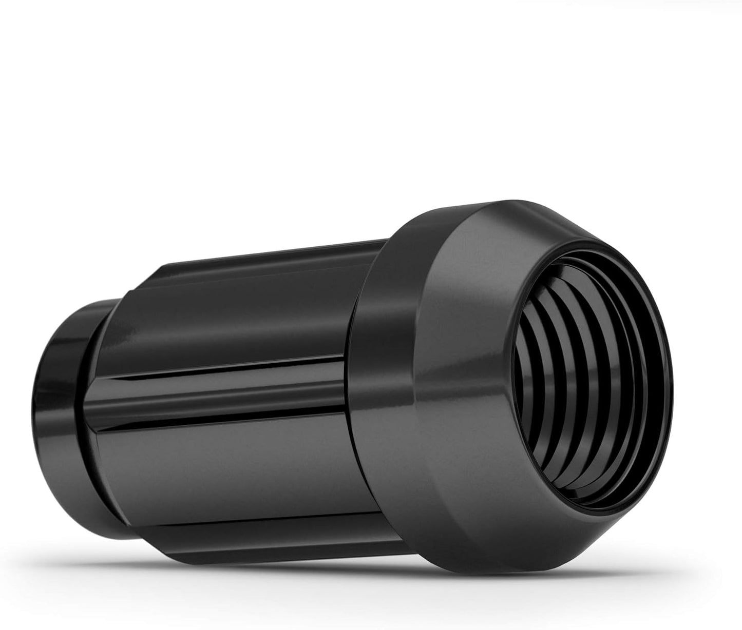 24 écrous de roue cannelés noirs Toyota TRD 12 x 1,5 pour toutes les roues/jantes à 6 écrous du marché secondaire Tacoma, 4runner, FJ Cruiser, Land Cruiser et tous les camions Toyota