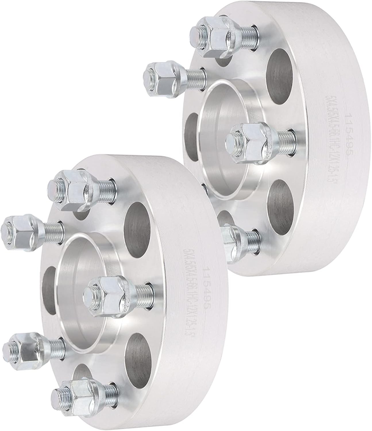5X4.5 Hub Centric Wheel Spacers AKA 5X114.3 For Nissan Infiniti 12x1.25