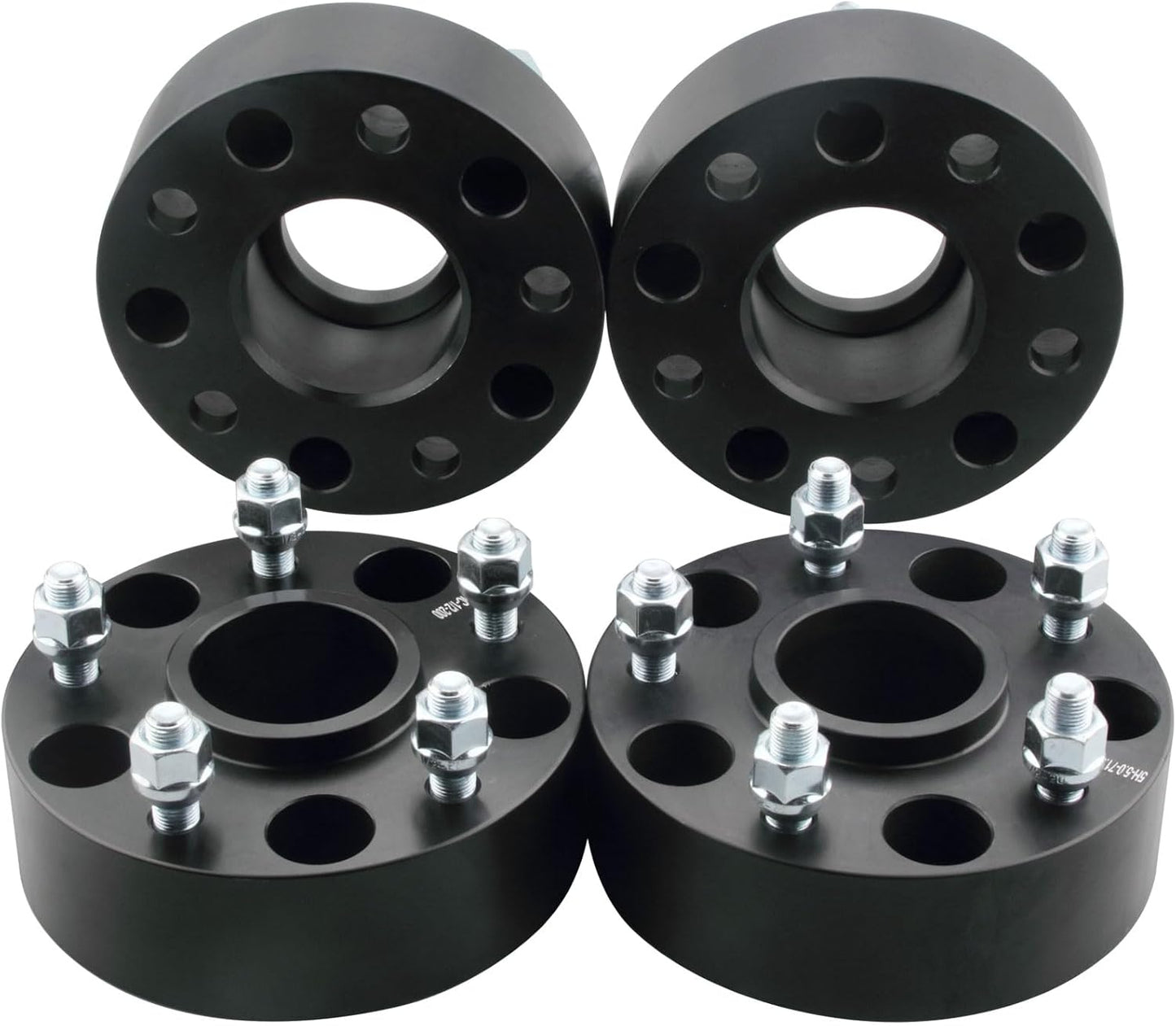 5x108 Hub Centric Wheel Spacers 12x1.5 Studs 2" Inch Thick or 50mm AKA 5x4.25 Fits Ford Lincoln Jaguar Volvo