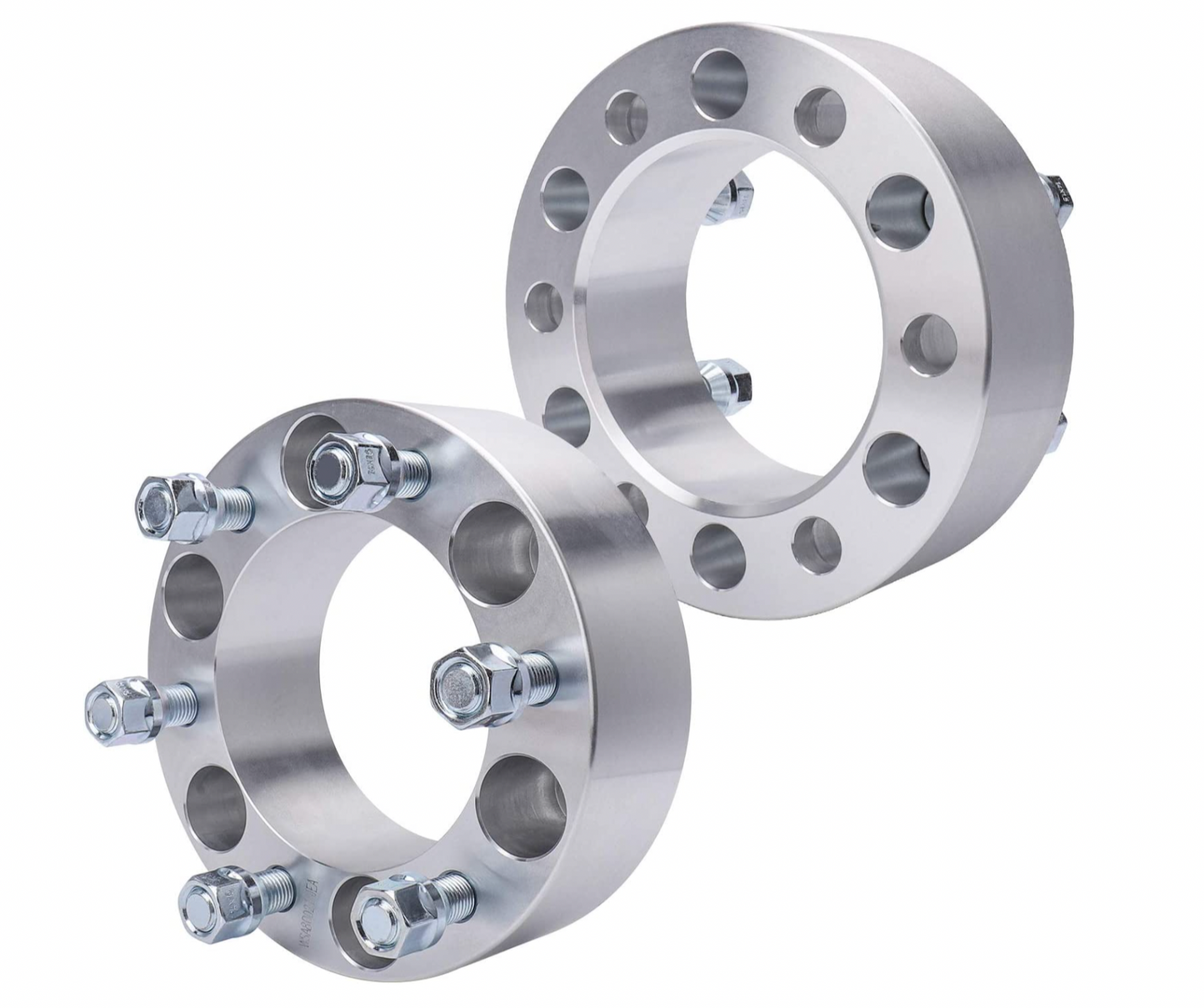 2 espaciadores de ruedas Chevy Truck 6x5.5 rosca 7/16 | Para camiones de 1/2 tonelada 1967-1991