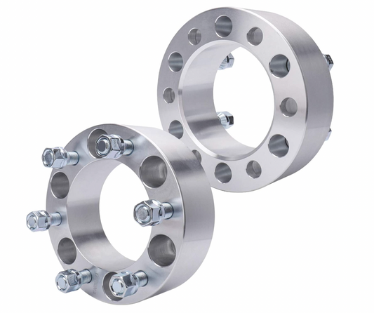 Chevy 6x5.5 Wheel Spacers 7/16 Thread For 1967-1991 1/2 Ton Chevy GMC Trucks 6x139.7