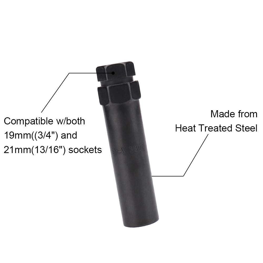Tuerca Spline Tuner Bulge Bellota 12x1.5 Negro