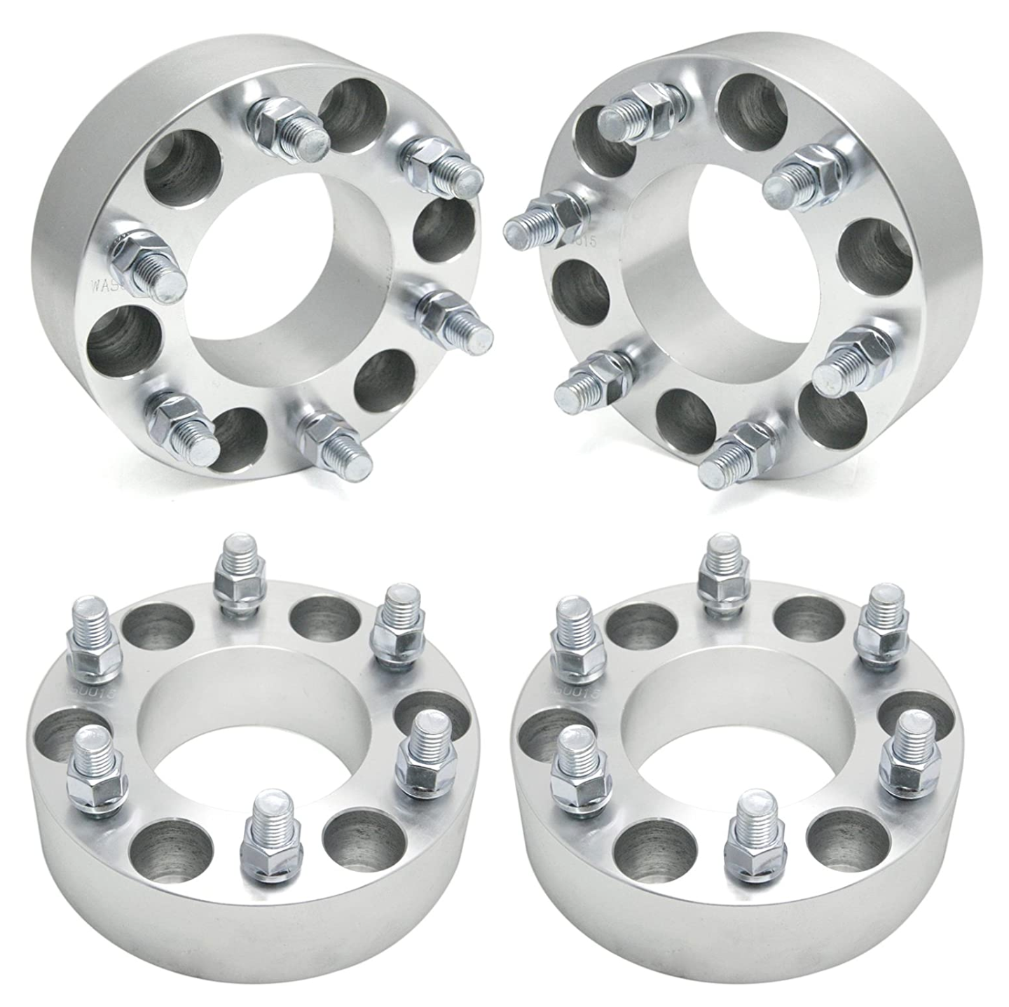 Adaptador de rueda: convierte 6x135 a 6x5,5 - pernos 14x2 de 1,5" de grosor, buje de 87,1 mm