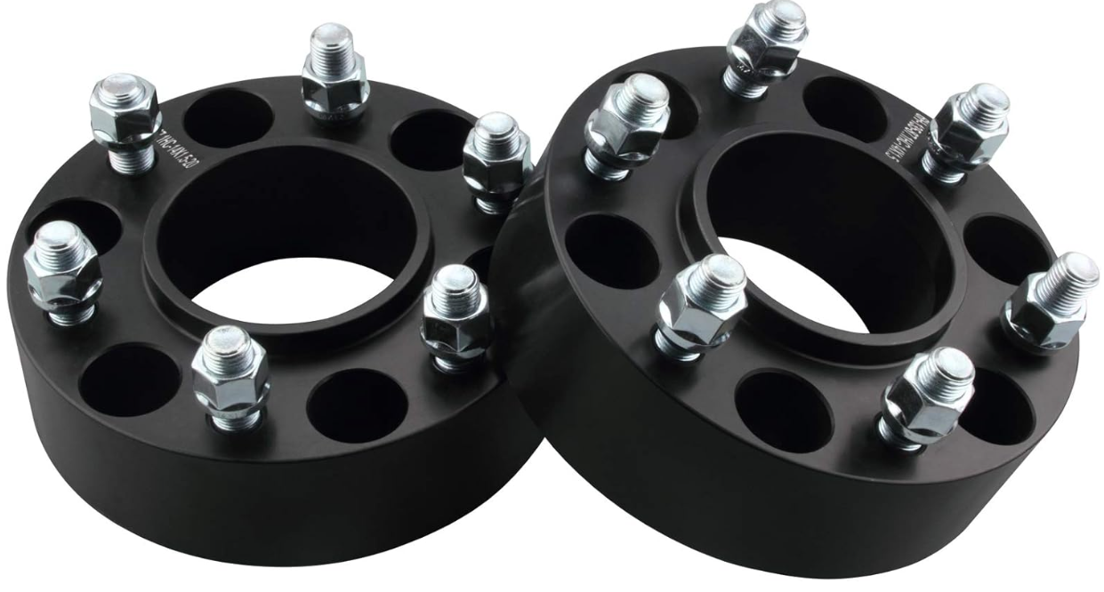 Entretoises de roue Toyota Hubcentric 6X5.5 | 2" pouces pour Fj Cruiser, Tacoma, 4Runner, Tundra 12x1.5