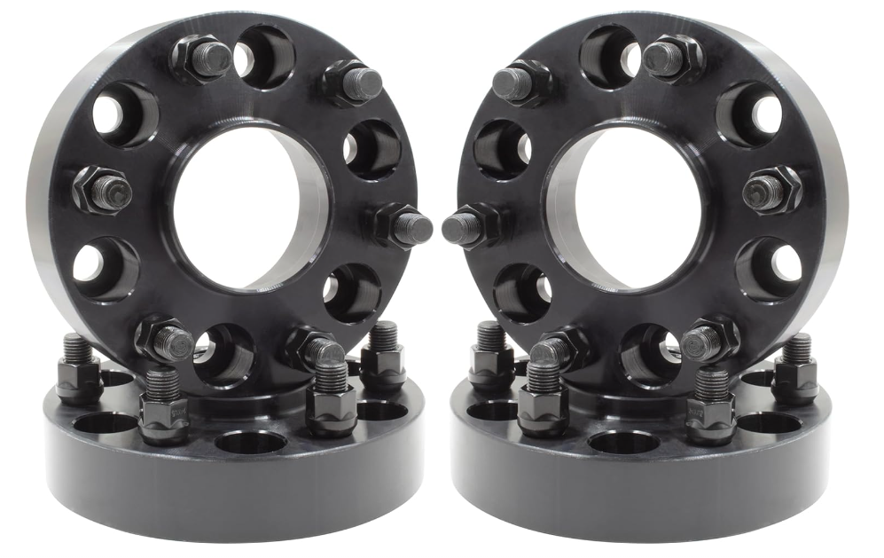 6X135 To 6X5.5 Hub Centric Wheel Adapters 14X1.5 Studs Use Chevy GMC Truck Wheels On Ford Trucks
