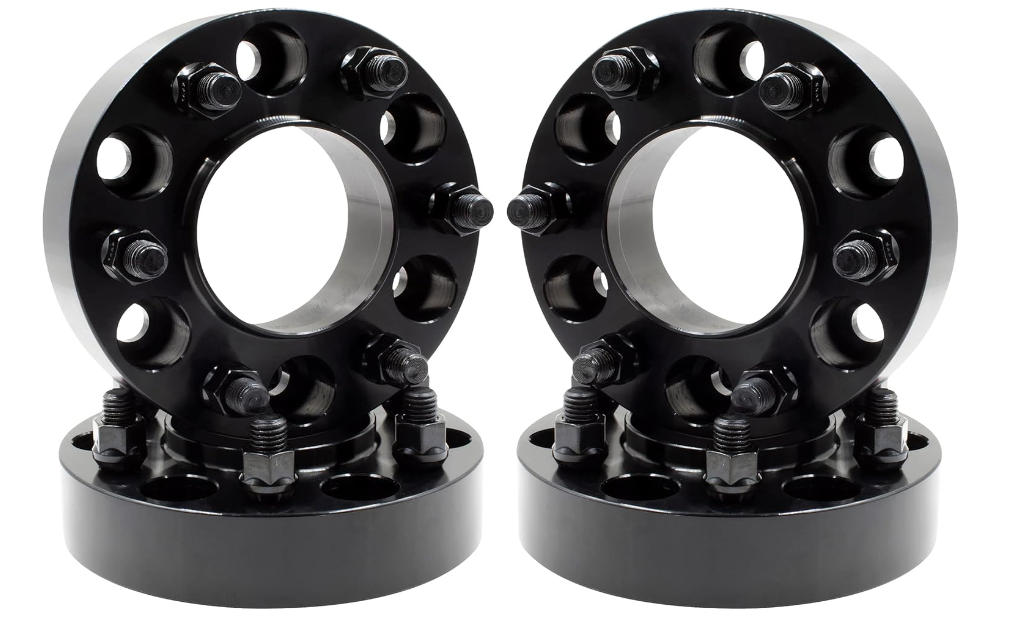 6X135 To 6X5.5 Hub Centric Wheel Adapters 14X1.5 Studs Use Chevy GMC Truck Wheels On Ford Trucks