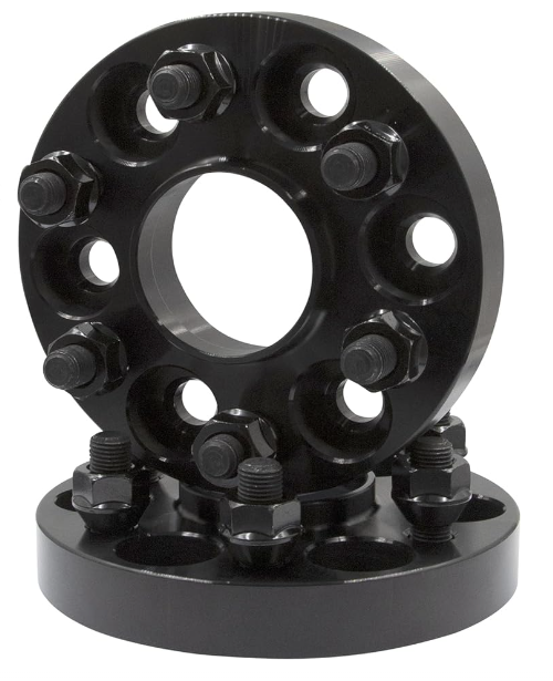 Espaciadores de rueda 6x120 centrados en buje Cadillac SRX Chevy Colorado GMC Canyon 1 pulgada de espesor 6x4,75 25MM