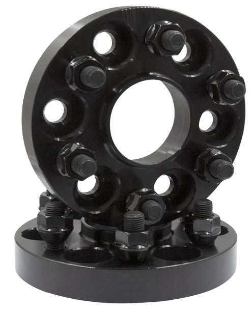 Espaciadores de rueda 6x120 centrados en buje Cadillac SRX Chevy Colorado GMC Canyon 1 pulgada de espesor 6x4,75 25MM