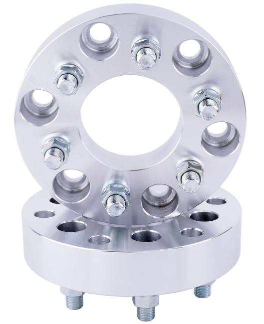 6x5.5 Wheel Spacers 6x139.7 1.5" Inches Thick 14x1.5 Studs Fits Most Chevy, GMC, Cadillac 6 Lug Trucks
