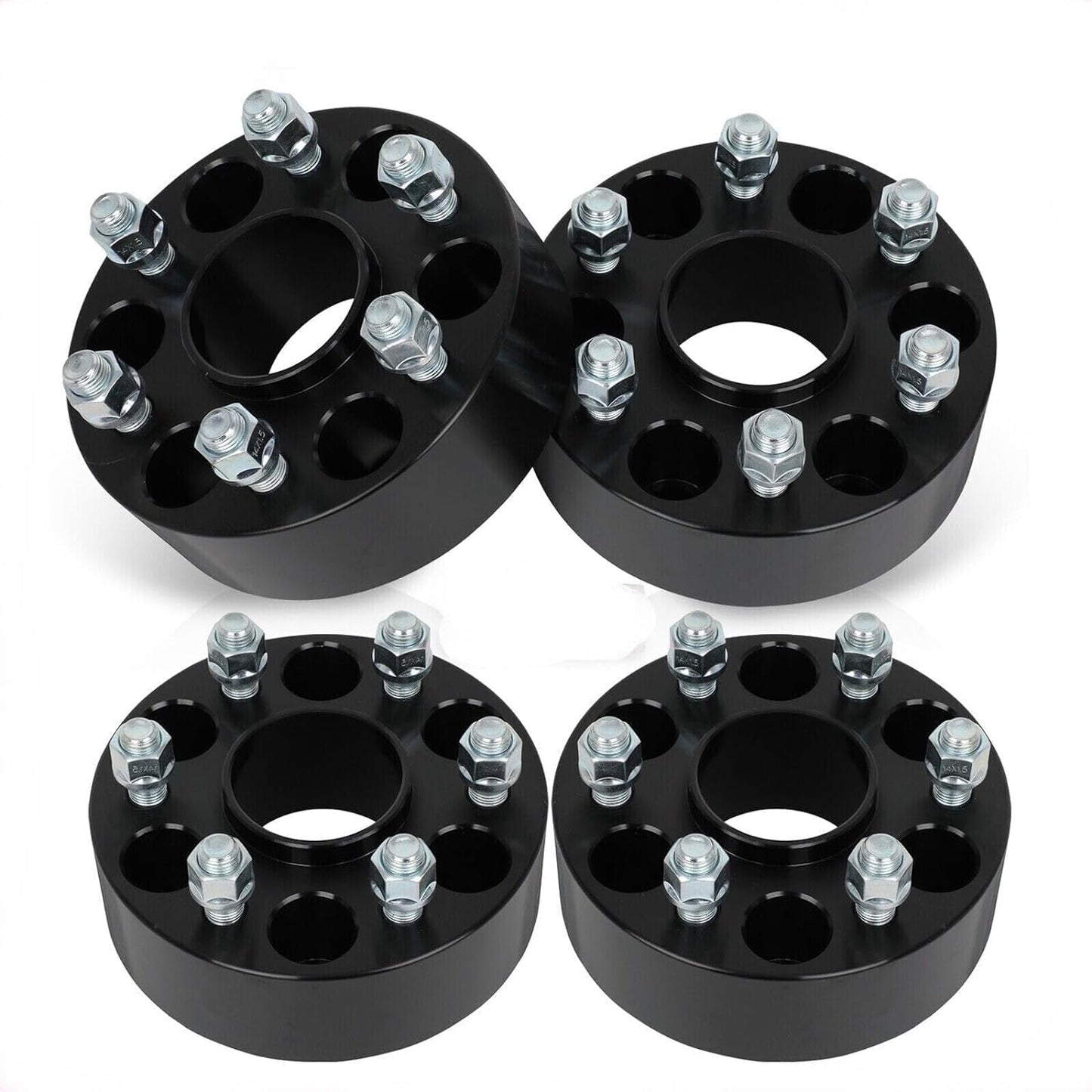 Espaciadores de ruedas 6x120 centrados en buje Cadillac SRX Chevy Colorado GMC Canyon 2 pulgadas de espesor 6x4.75